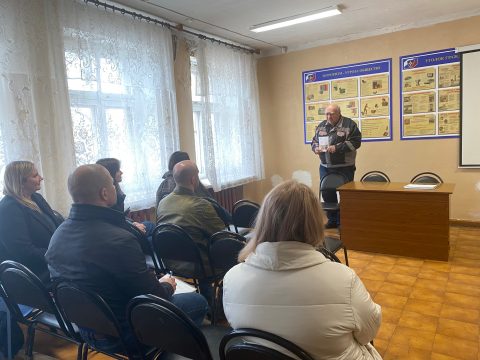 Совещание с представителями РОО «Народная инспекция Архангельской области в г. Мирный.